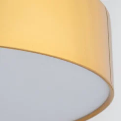 Sklep Kaja Elegancka lampa sufitowa ⌀60cm złoty abażur TK 4843 z serii RONDO GOLD* Plafony Nowoczesne