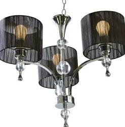Sklep Kaja Elegancka lampa wisząca dark glamour AZ0498 IMPRESS BLACK | Kaja czarny Hot