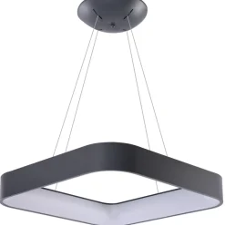 Sklep Kaja Elegancka lampa wisząca LED sterowana AZ3986 SOLVENT | Kaja szary New