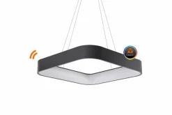 Sklep Kaja Elegancka lampa wisząca LED sterowana AZ3986 SOLVENT | Kaja szary New