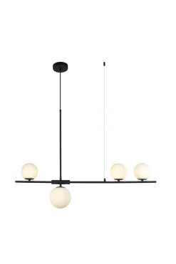 Sklep Kaja Elegancka lampa wisząca nad stół AZ4418 SANTANDER | Kaja Oświetlenie czarny Hot