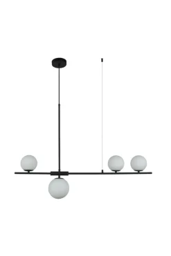 Sklep Kaja Elegancka lampa wisząca nad stół AZ4418 SANTANDER | Kaja Oświetlenie czarny Hot