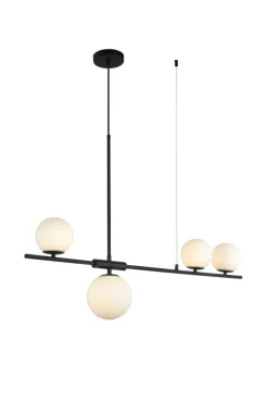Sklep Kaja Elegancka lampa wisząca nad stół AZ4418 SANTANDER | Kaja Oświetlenie czarny Hot