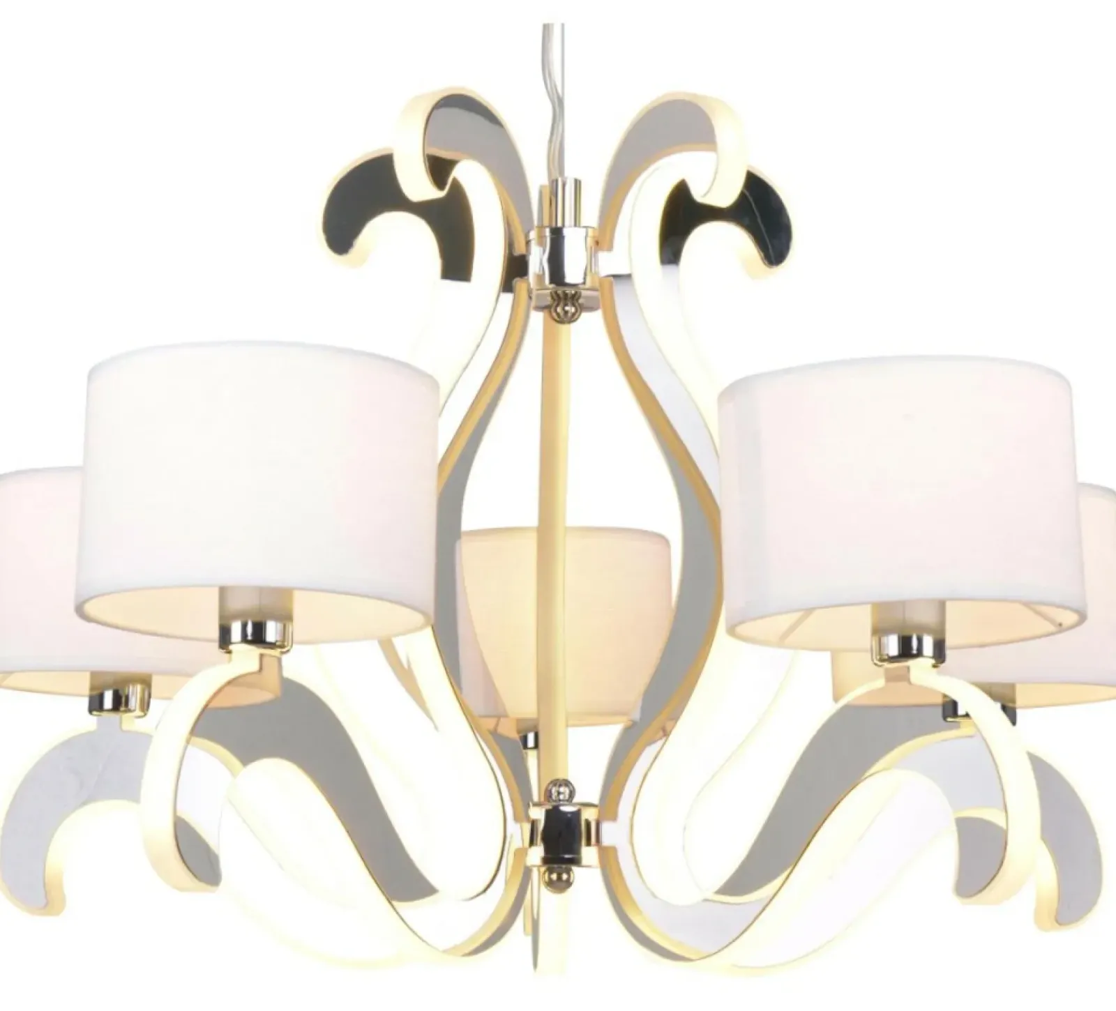 Sklep Kaja Elegancka lampa wisząca ramiona LED 35-33857 AMBROSIA | Kaja* Randole Tradycyjne