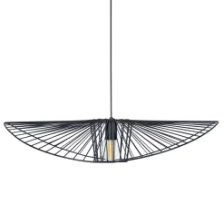 Sklep Kaja Elegancka lampa wisząca, w kształcie kapelusza KP-21 MINI | Kaja czarny Sale