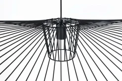 Sklep Kaja Elegancka lampa wisząca, w kształcie kapelusza KP-21 MINI | Kaja czarny Sale