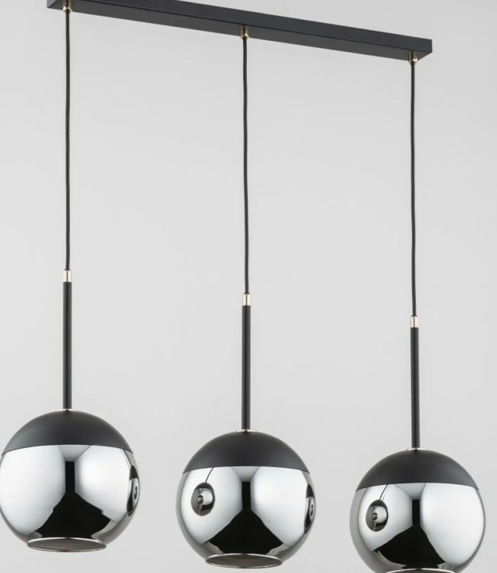 Sklep Kaja Elegancka lampa wisząca z lustrzanymi kloszami AL 62158 | Kaja Best