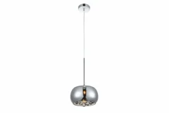 Sklep Kaja Elegancka lampa wisząca z kryształkami AZ3082 BURN | Kaja Oświetlenie chrom Best Sale