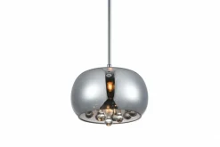 Sklep Kaja Elegancka lampa wisząca z kryształkami AZ3082 BURN | Kaja Oświetlenie chrom Best Sale