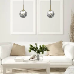 Sklep Kaja Elegancka lampa wisząca z lustrzanym kloszem MLP8413 z serii REFLEX | Kaja Oświe Cheap
