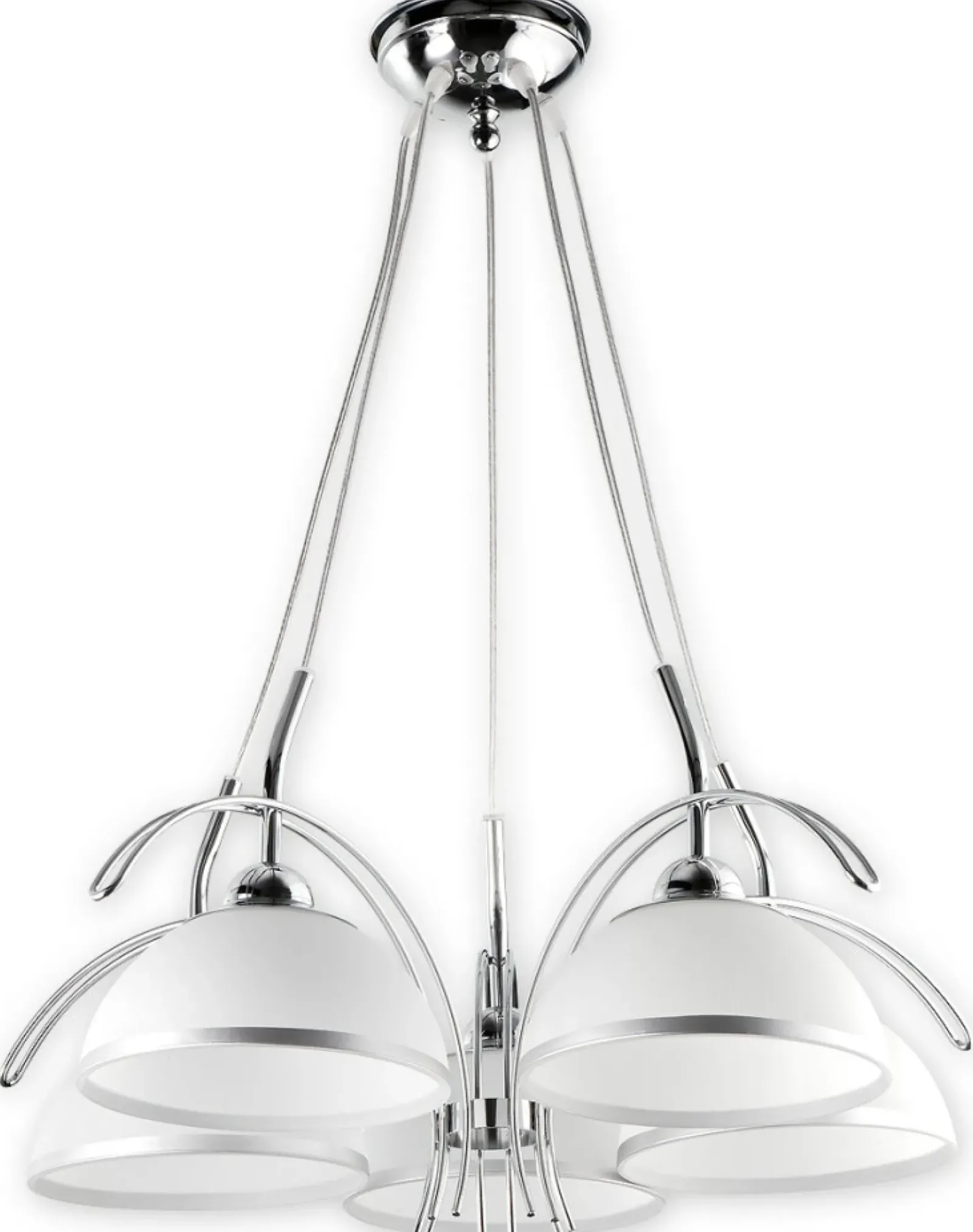 Sklep Kaja Elegancka lampa wisząca z kloszami O1485 CH FLEX | Kaja Oświetlenie* Randole Tradycyjne
