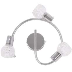 Sklep Kaja Elegancka, ponadczasowa lampa sufitowa K-C9590A/3 ALPINA | Kaja chrom Outlet