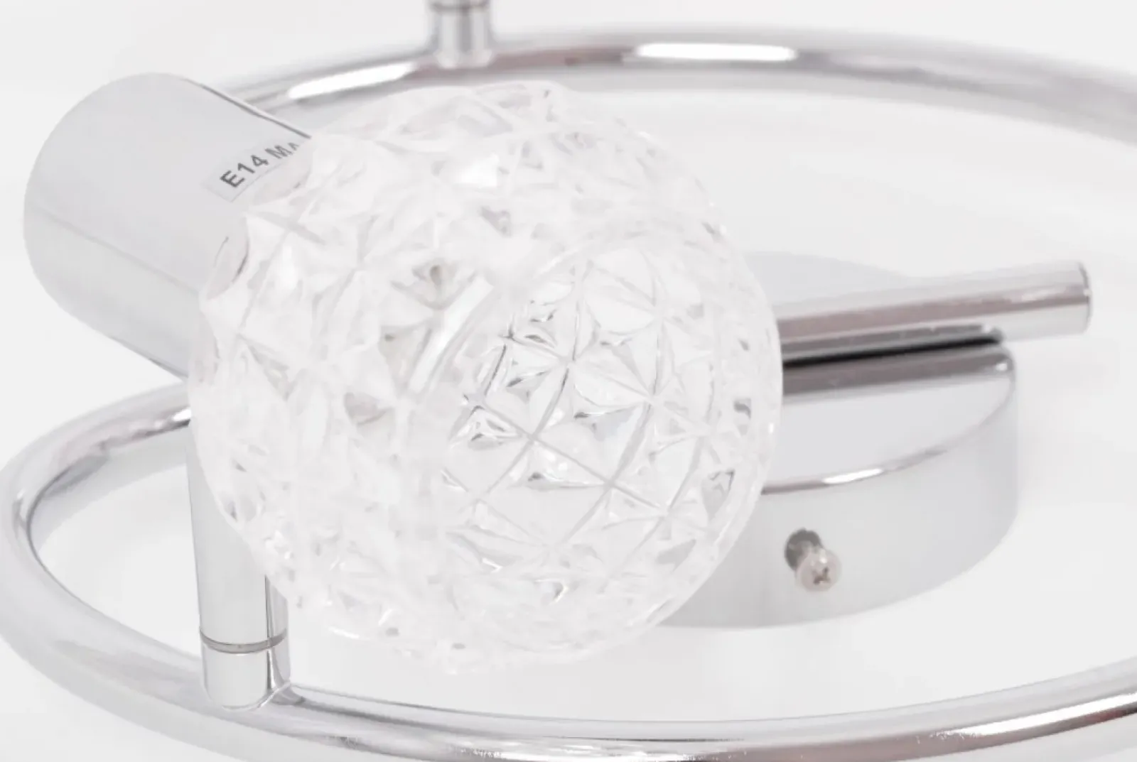 Sklep Kaja Elegancka, ponadczasowa lampa sufitowa K-C9590A/3 ALPINA | Kaja chrom Outlet