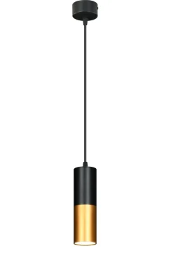 Sklep Kaja Elegancka tuba wisząca, idealna do kuchni 31-77677 z serii TUBA | Kaja czarny Outlet