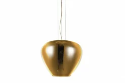 Sklep Kaja Elegancka złota lampa wisząca do salonu AZ3179 BALORO | Kaja złoty Shop