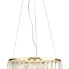 Sklep Kaja Elegancka, złota lampa wisząca Ø42cm MX P0423 MONACO | Kaja Hot