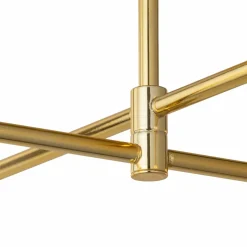Sklep Kaja Elegancka, złota lampa wisząca do stylowej sypialni TK 4737 - SARIUS Sale