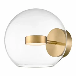 Sklep Kaja Elegancki, złoty kinkiet do salonu W0428-01D-L4AC ENCELADUS | Kaja* Lampy Led