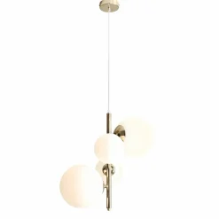 Sklep Kaja Elegancki złoty żyrandol z kloszami 1091L30 BLOOM | Kaja Oświetlenie Zadzwońporabattel.783200183(8-16)/mailsklep@kaja.com.pl Hot