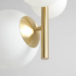 Sklep Kaja Elegancki złoty żyrandol z kloszami 1091L40 BLOOM | Kaja Oświetlenie Zadzwońporabattel.783200183(8-16)/mailsklep@kaja.com.pl Fashion