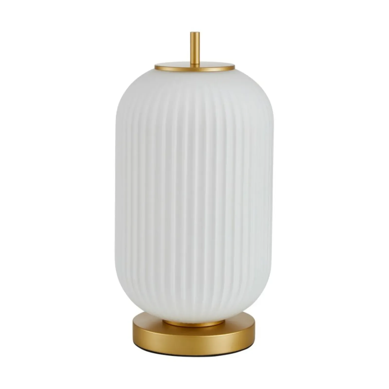 Sklep Kaja Estetyczna lampa stołowa, złota TB-28798-1-GD-WH z serii OLMETO* Nowoczesne Lampki Stołowe