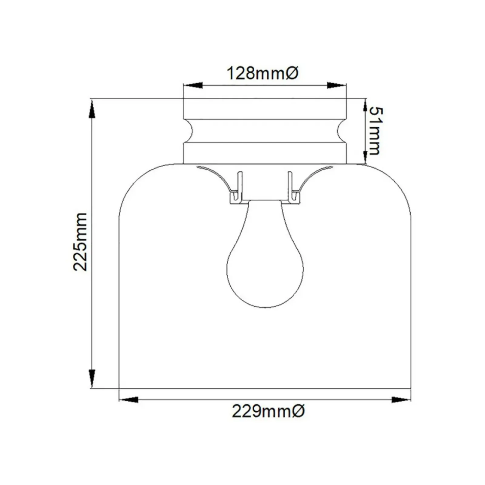 Sklep Kaja Estetyczny plafon, lampa sufitowa FE-HOUNSLOW-F-BB z serii HOUNSLOW* Plafony Klasyczne