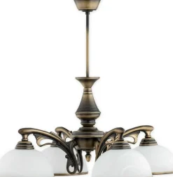 Sklep Kaja Estetyczny żyrandol, lampa wisząca O3164 W4 PAT z serii HERMES | Kaja* Randole Tradycyjne