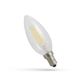 Sklep Kaja Filamentowa żarówka w kształcie świeczki, trzonek E14, moc 4W, 14332* Żarówki Led E14