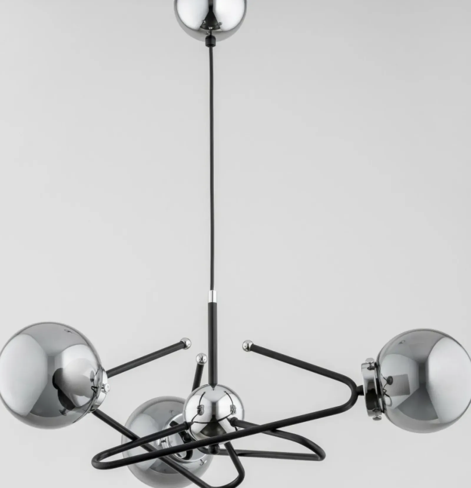Sklep Kaja Futurystyczna lampa wisząca z grafitowymi kloszami AL 28473 | Kaja Cheap