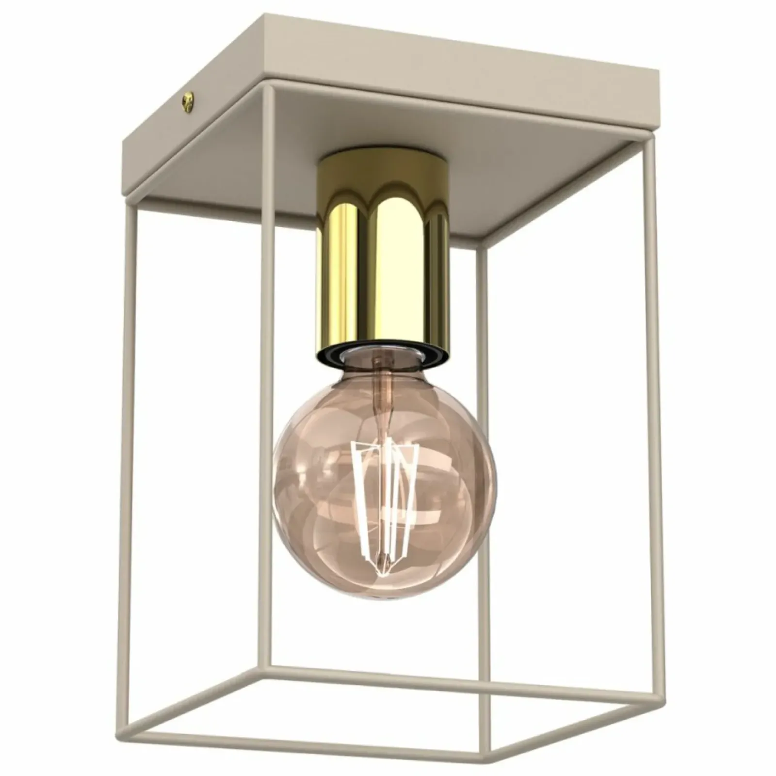 Sklep Kaja Geometryczna, beżowa lampa sufitowa LX 4336 HOMEN | Kaja Oświetlenie Best Sale