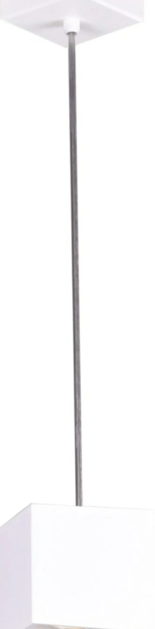 Sklep Kaja Geometryczna, biała lampa wisząca K-4210 KUBIK WHITE | Kaja biały Discount