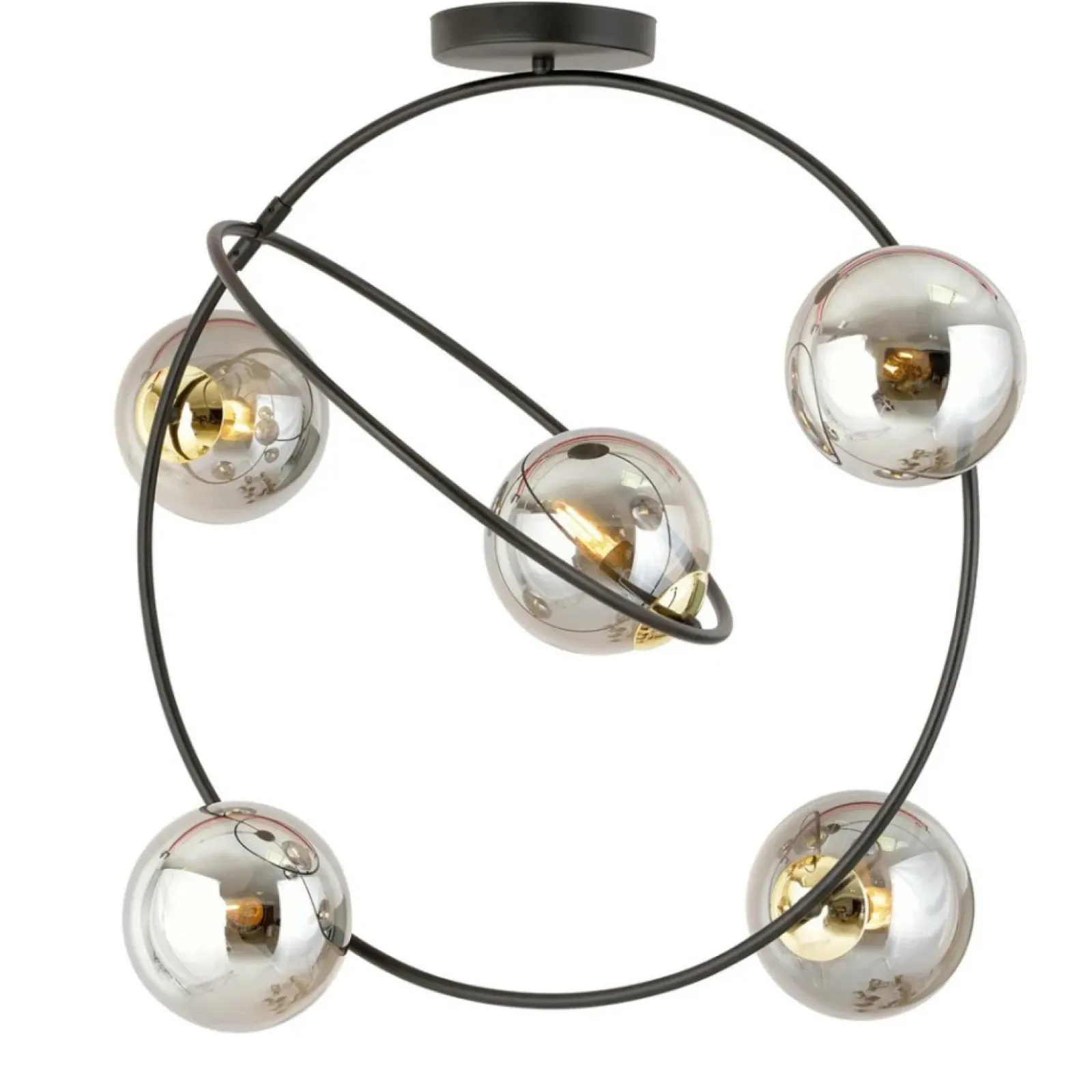 Sklep Kaja Geometryczna, efektowna lampa sufitowa 1292/5 z serii STARDOM | Kaja Discount
