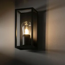 Sklep Kaja Geometryczna lampa ścienna, kinkiet na taras 10503 MARGOT | Kaja* Kinkiety Ogrodowe