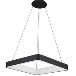 Sklep Kaja Geometryczna lampa LED 60x60 5304-850SQP-BK-3 GIACINTO | Kaja Fashion