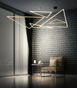 Sklep Kaja Geometryczna lampa ledowy trójkąt 67031 ORIGAMI | Kaja Oświetlenie Cheap