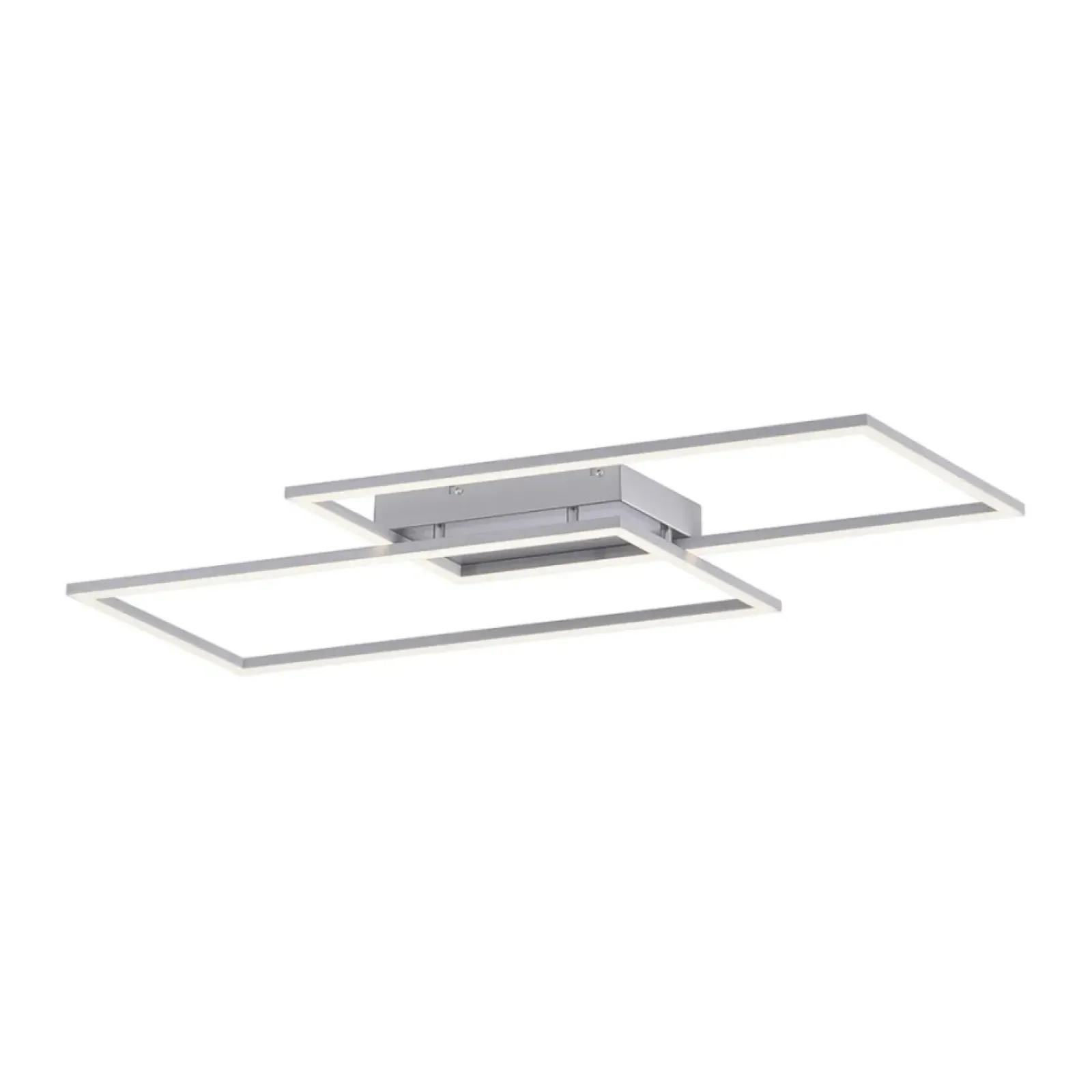 Sklep Kaja Geometryczna lampa sufitowa LED 8193-55 z serii INIGO | Kaja szary Online