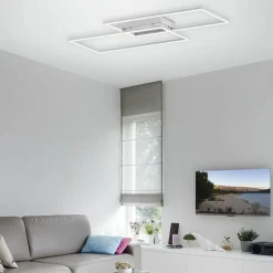 Sklep Kaja Geometryczna lampa sufitowa LED 8193-55 z serii INIGO | Kaja szary Online
