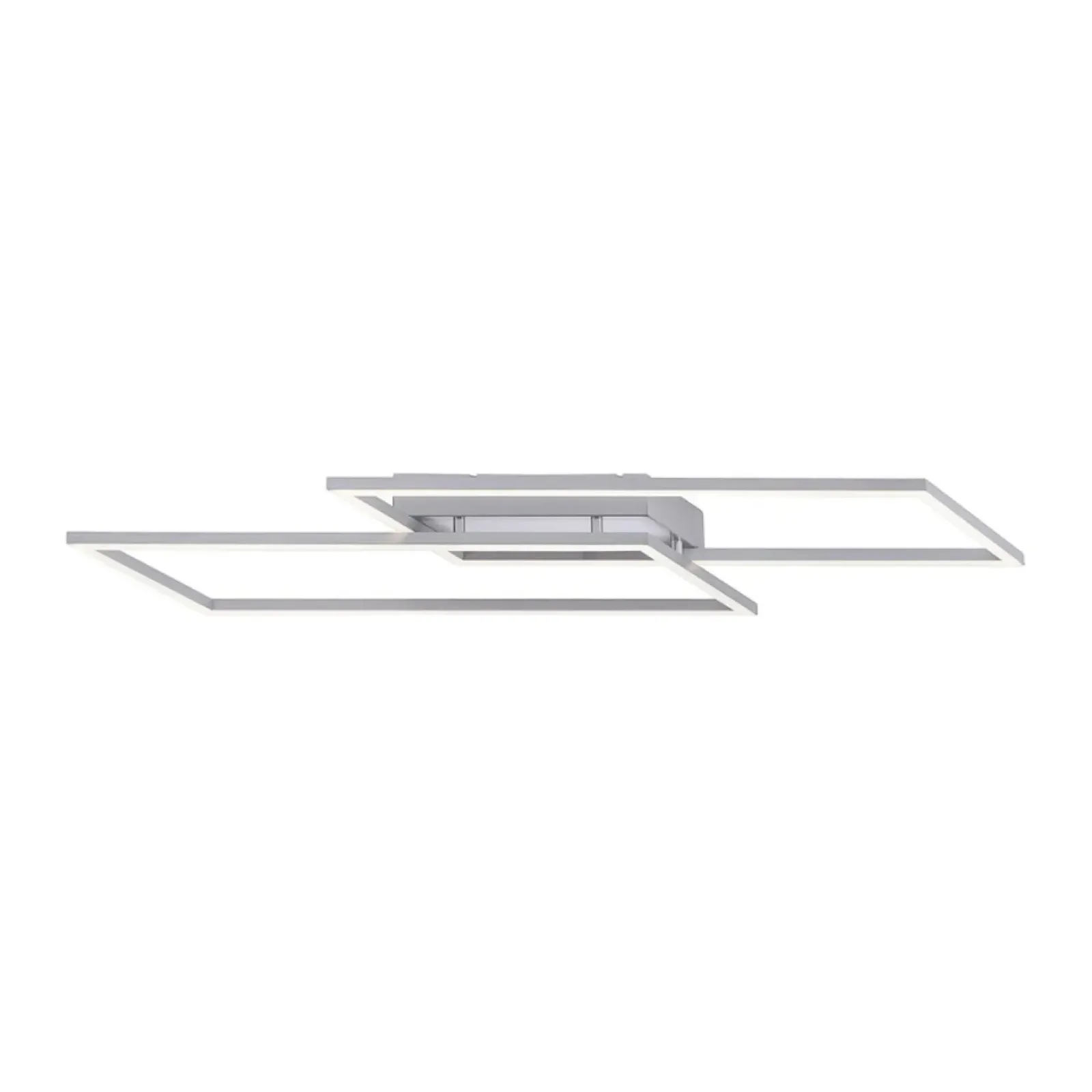 Sklep Kaja Geometryczna lampa sufitowa LED 8193-55 z serii INIGO | Kaja szary Online