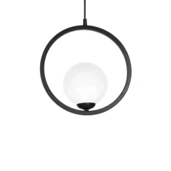 Sklep Kaja Geometryczna lampa wisząca z białym kloszem MLP5593 BOSTON | Kaja Best Sale