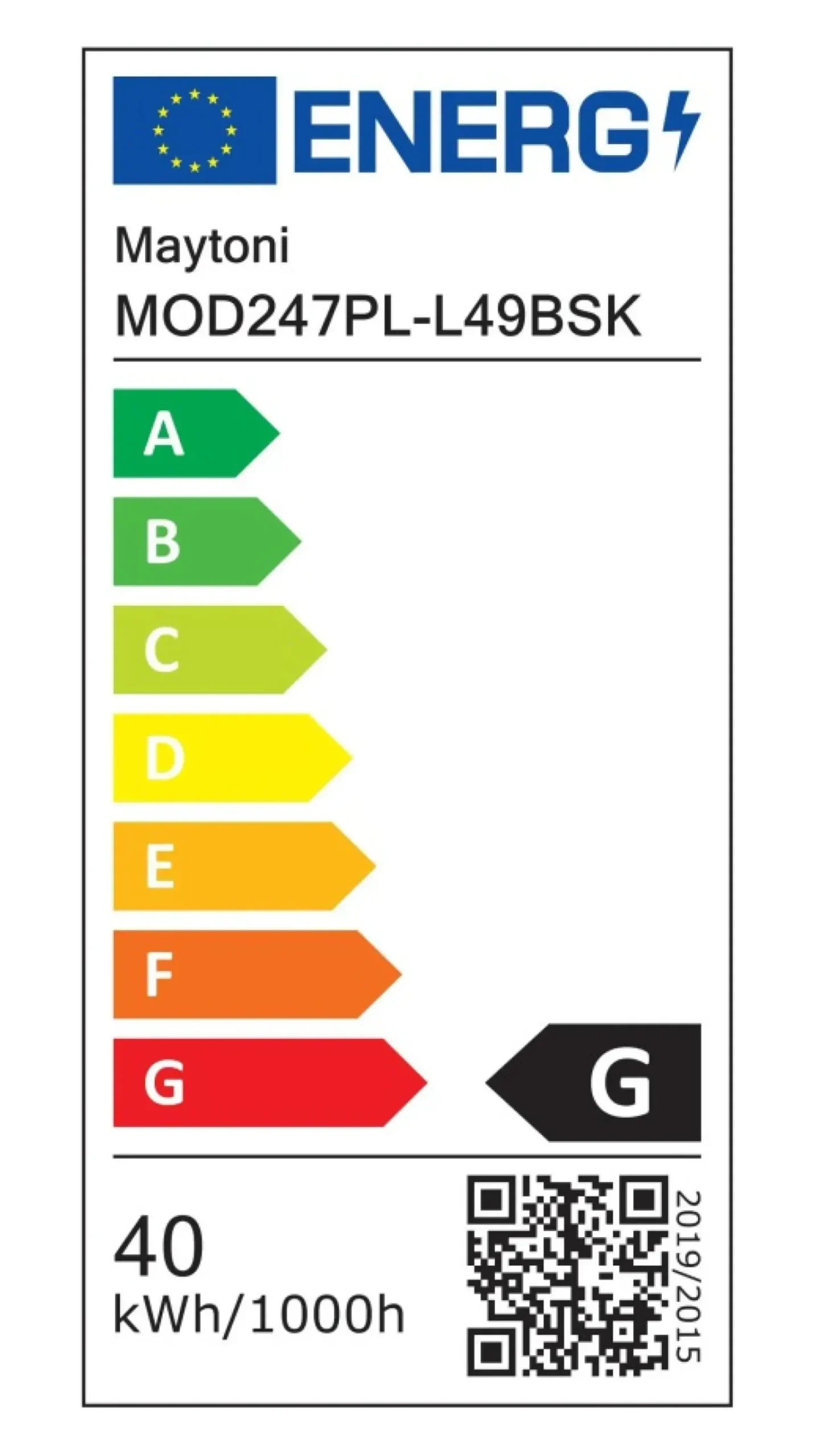 Sklep Kaja Geometryczna lampa wisząca, złoty kolor MOD247PL-L49BSK z serii HALO Online