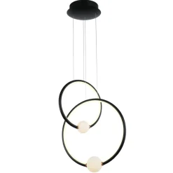 Sklep Kaja Geometryczna lampa wisząca PND-20112035-2B-BL LOZANNA | Kaja Store