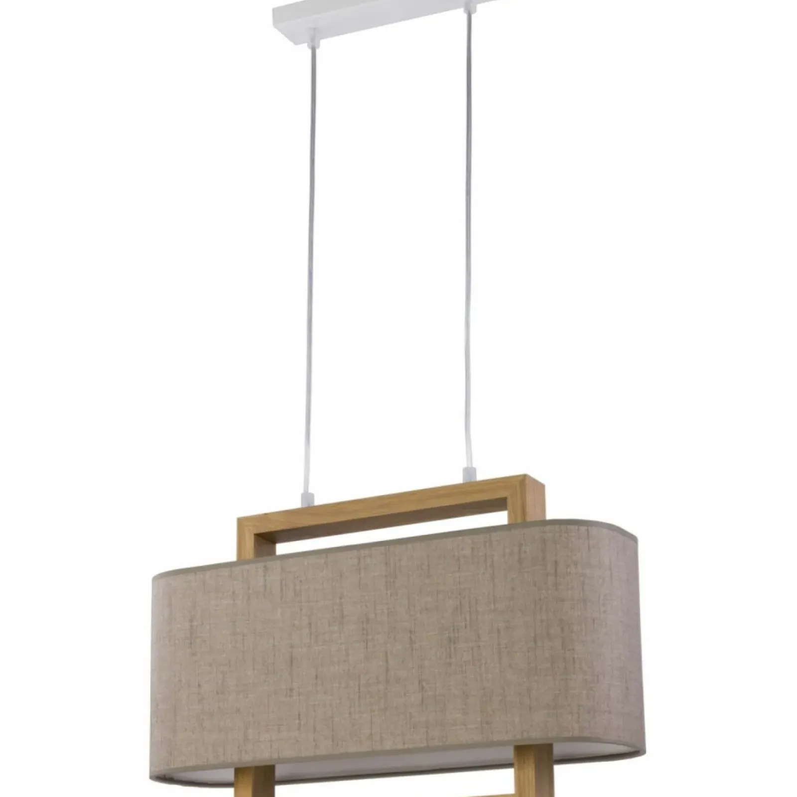 Sklep Kaja Geometryczna lampa wisząca do jadalni TK 2557 z serii ARTEMIDA | Kaja dąb Fashion