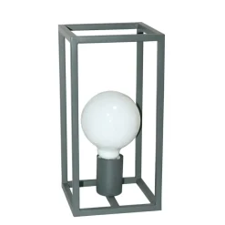 Sklep Kaja Geometryczna lampka stołowa MT-BR4366-T1 GR SIGALO | Kaja Oświetlenie* Nowoczesne Lampki Stołowe