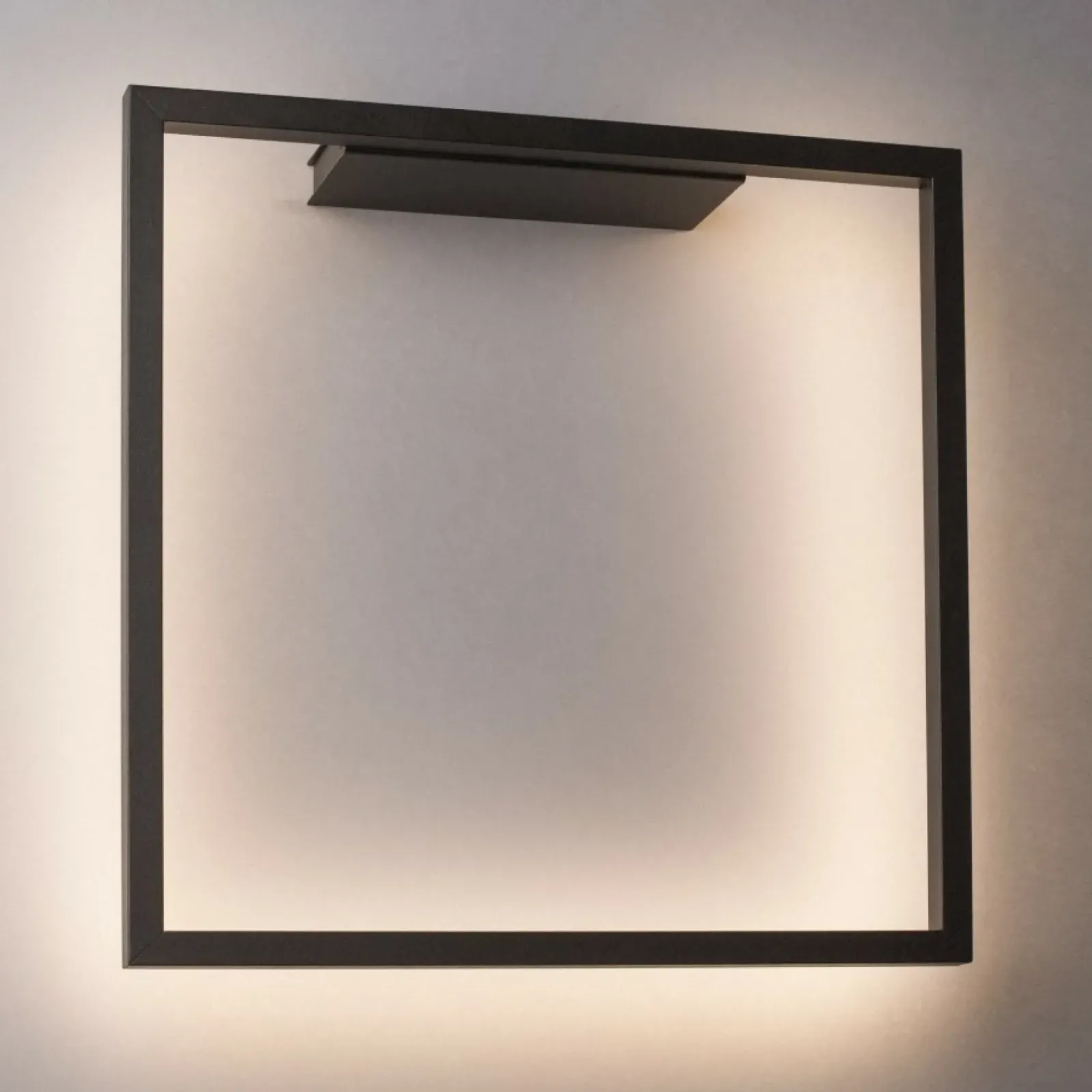 Sklep Kaja Geometryczna, ledowa lampa ścienna ramka 67078 AKIRA | Kaja* Lampy Led