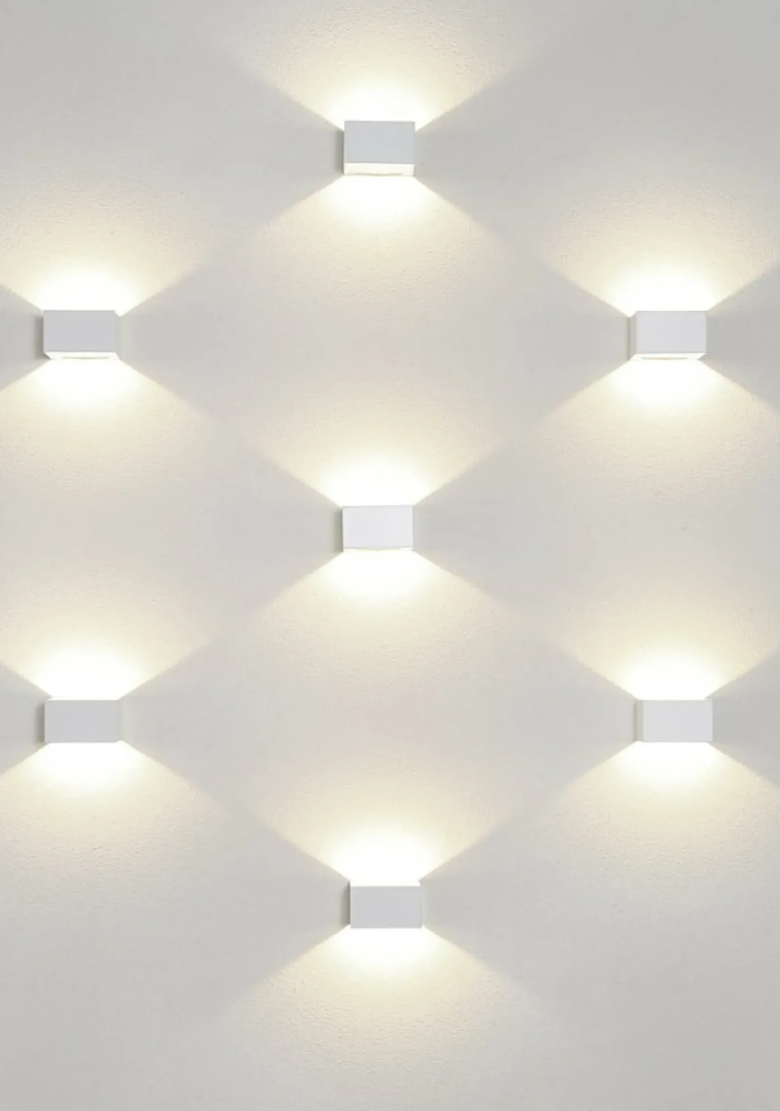 Sklep Kaja Geometryczna, ledowa lampa ścienna kostka 6913 LIA | Kaja Oświetlenie* Lampy Led
