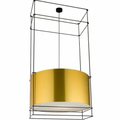 Sklep Kaja Geometryczna, ozdobna lampa - mosiądz 145cm ANT 9542 PAA | Kaja Best Sale
