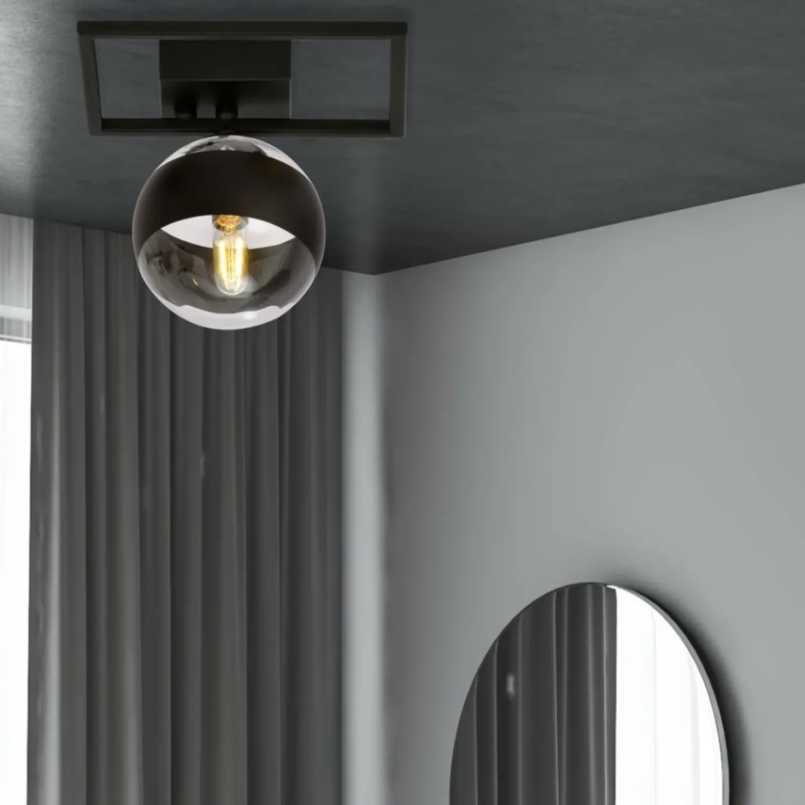 Sklep Kaja Geometryczna, pojedyncza lampa sufitowa 1132/1E IMAGO | Kaja Store