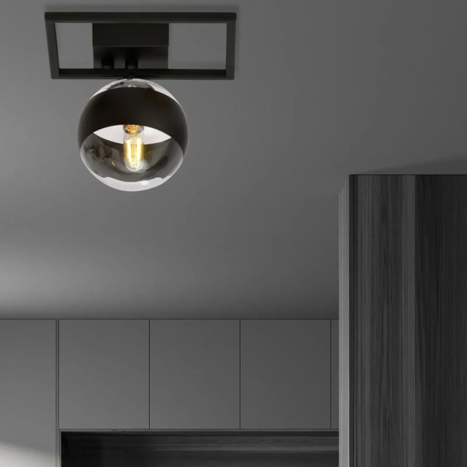 Sklep Kaja Geometryczna, pojedyncza lampa sufitowa 1132/1E IMAGO | Kaja Store