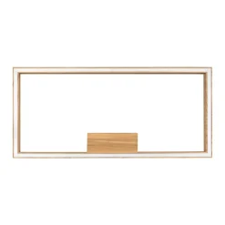 Sklep Kaja Geometryczny plafon LED wykonany z drewna 9141174 RAMME | Kaja* Plafony Nowoczesne|Lampy Led