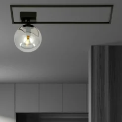 Sklep Kaja Geometryczny plafon z okrągłym kloszem 1131/1A IMAGO | Kaja Discount